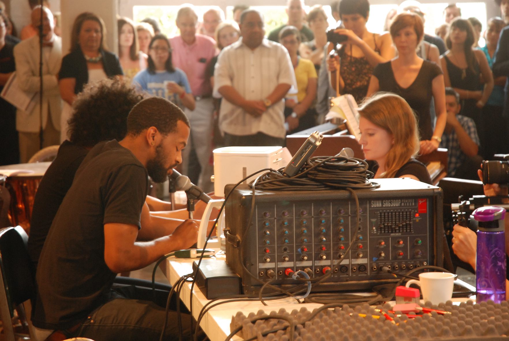 *Median Dogs,* 2011. Performance. Alex Mendez, Xavier Gilmore, Margaux Crump, Beth May