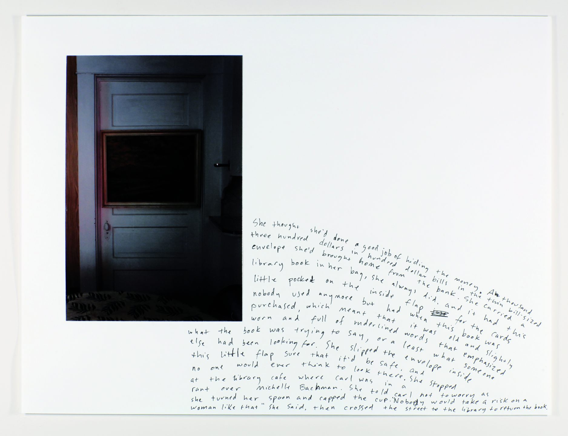 *Derivatives,* 2011, photo and ink on paper, 8.3″ x 11.7″