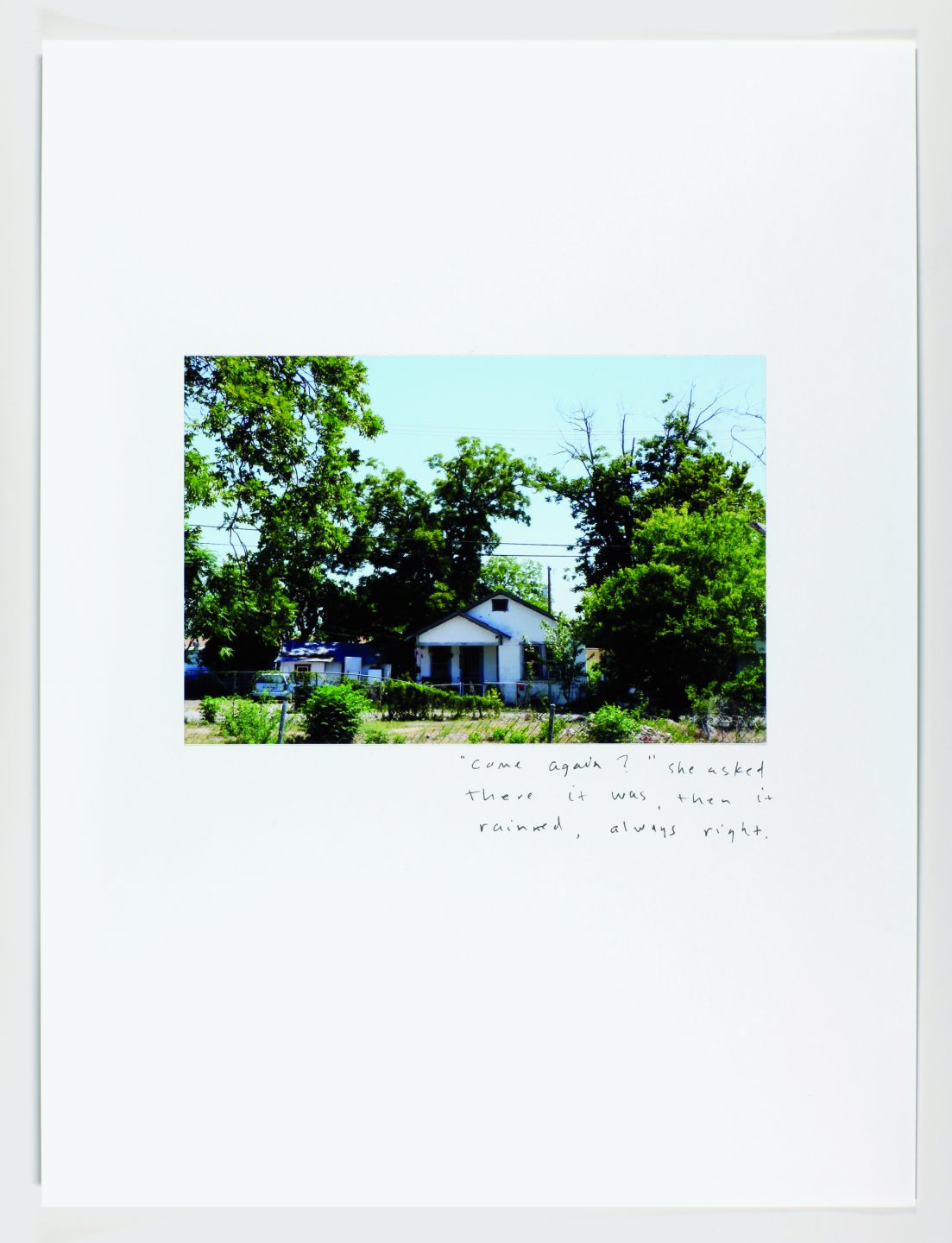 *Right,* 2011, photo and ink on paper, 8.3″ x 11.7″