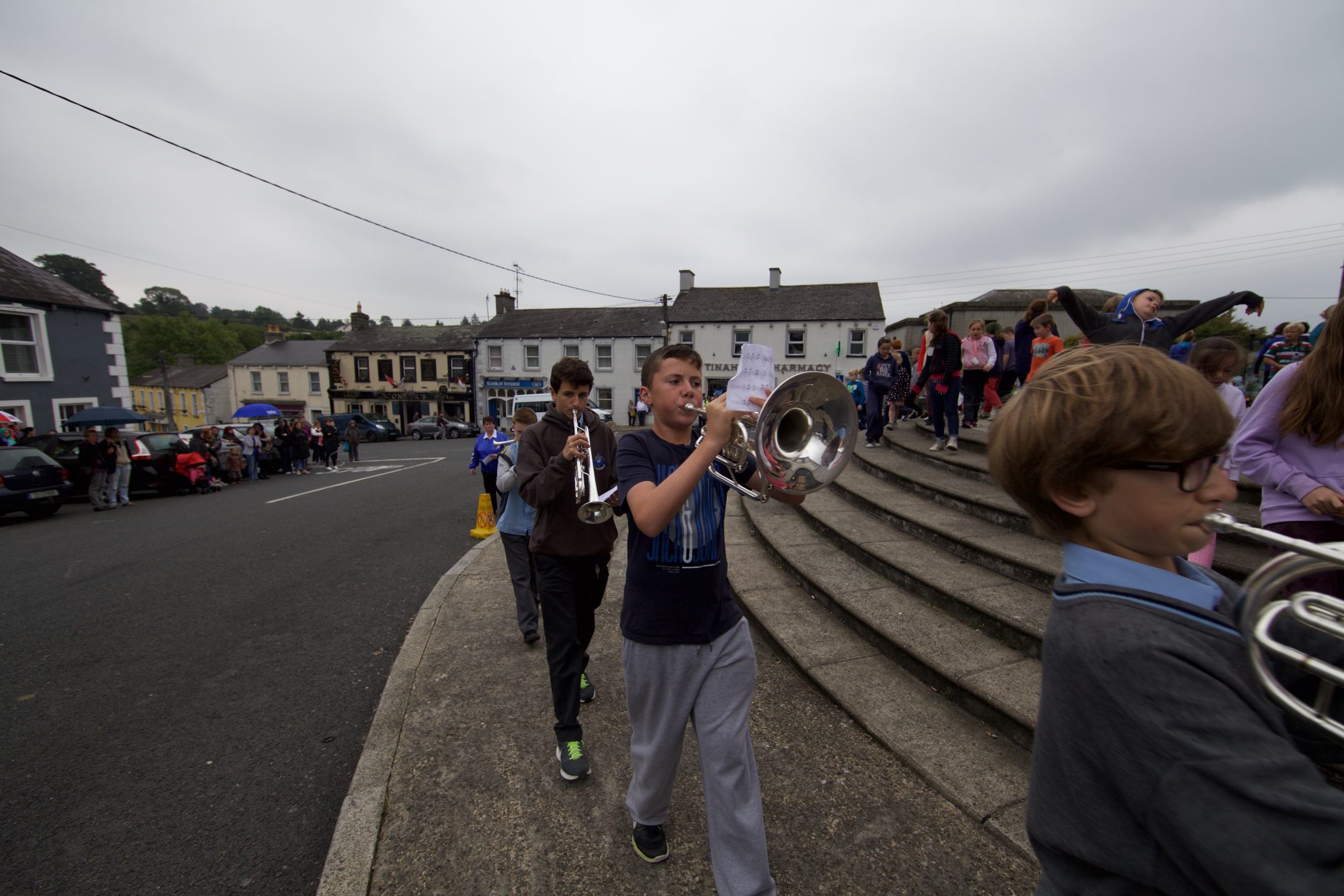 *Watering Hole*, 2015. Performance. Tinahely town square